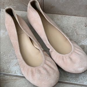 J. Crew suede flats size 9